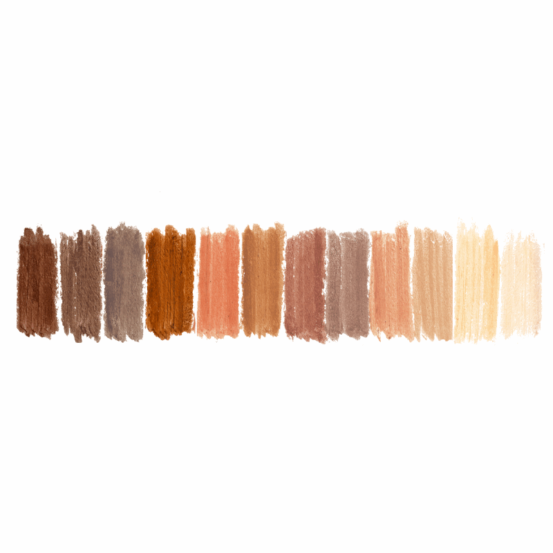 Kwik Stix Paint Sticks Global Skin Tones, 14 Pack