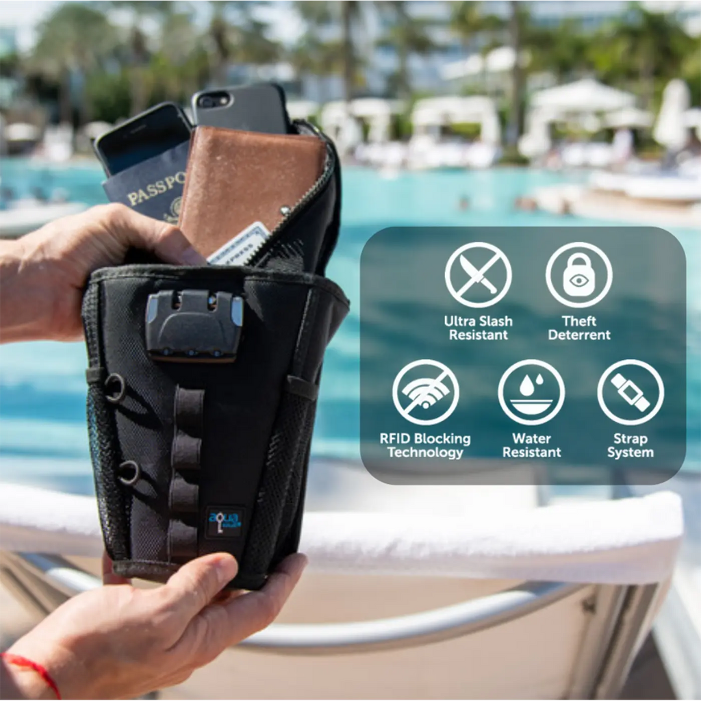 FlexSafe Portable Travel Safe by AquaVault – Best Portable Safe for Travel