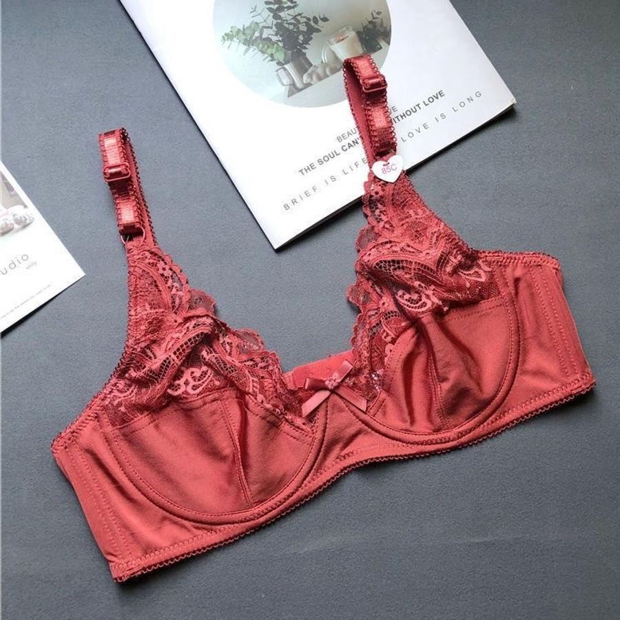 Stretch stitching lace with bra rim unpadded braletts