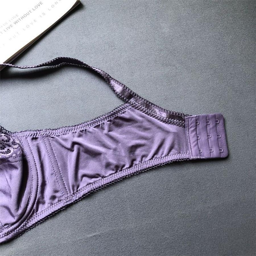 Stretch stitching lace with bra rim unpadded braletts