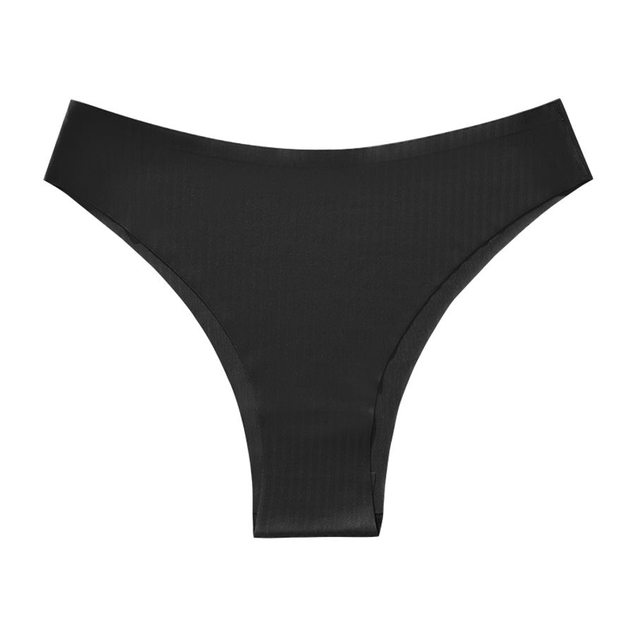 Sexy slight stretch solid color no trace thin breathable quick-drying briefs