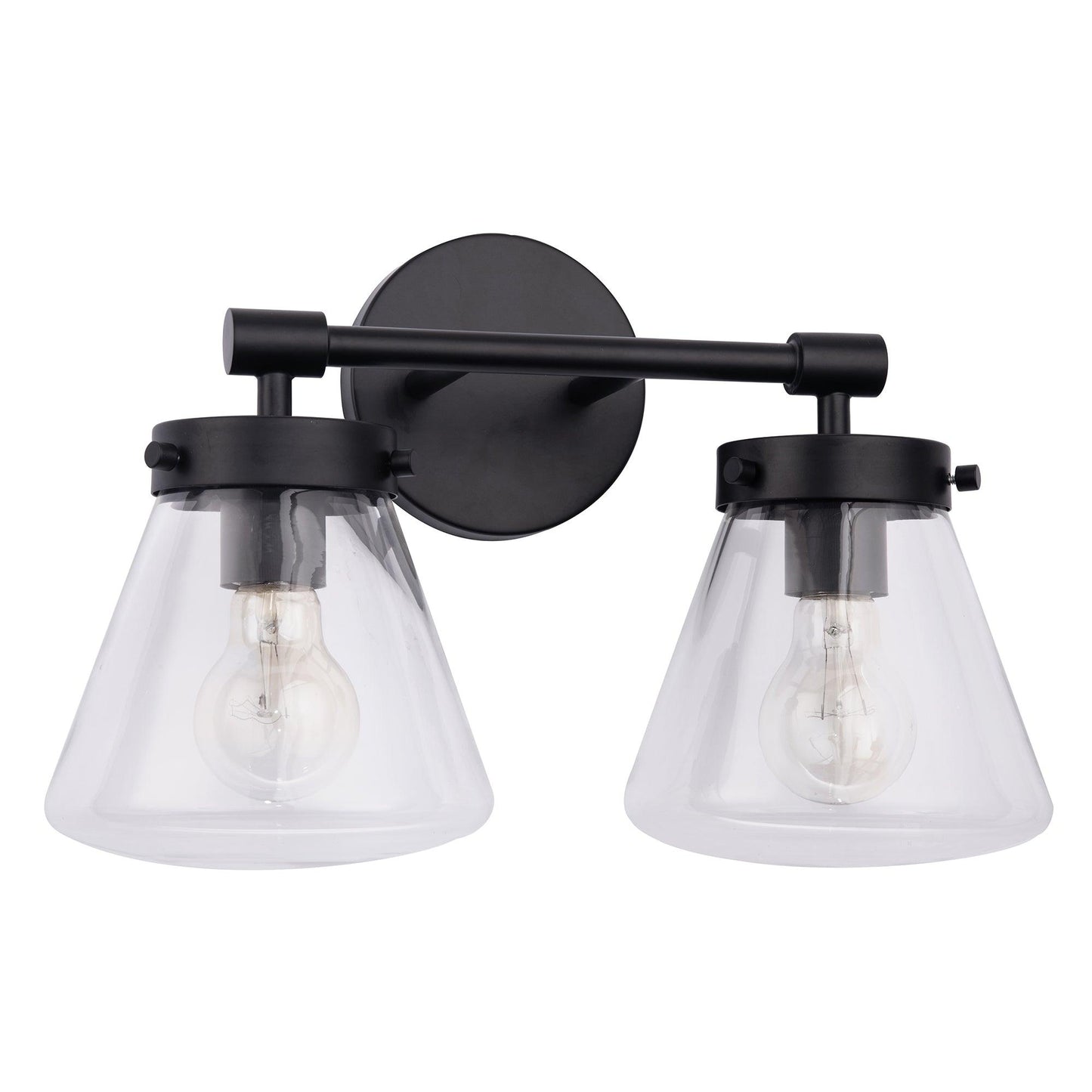 Gleam Modern Farmhouse 2-Light Vanity Light