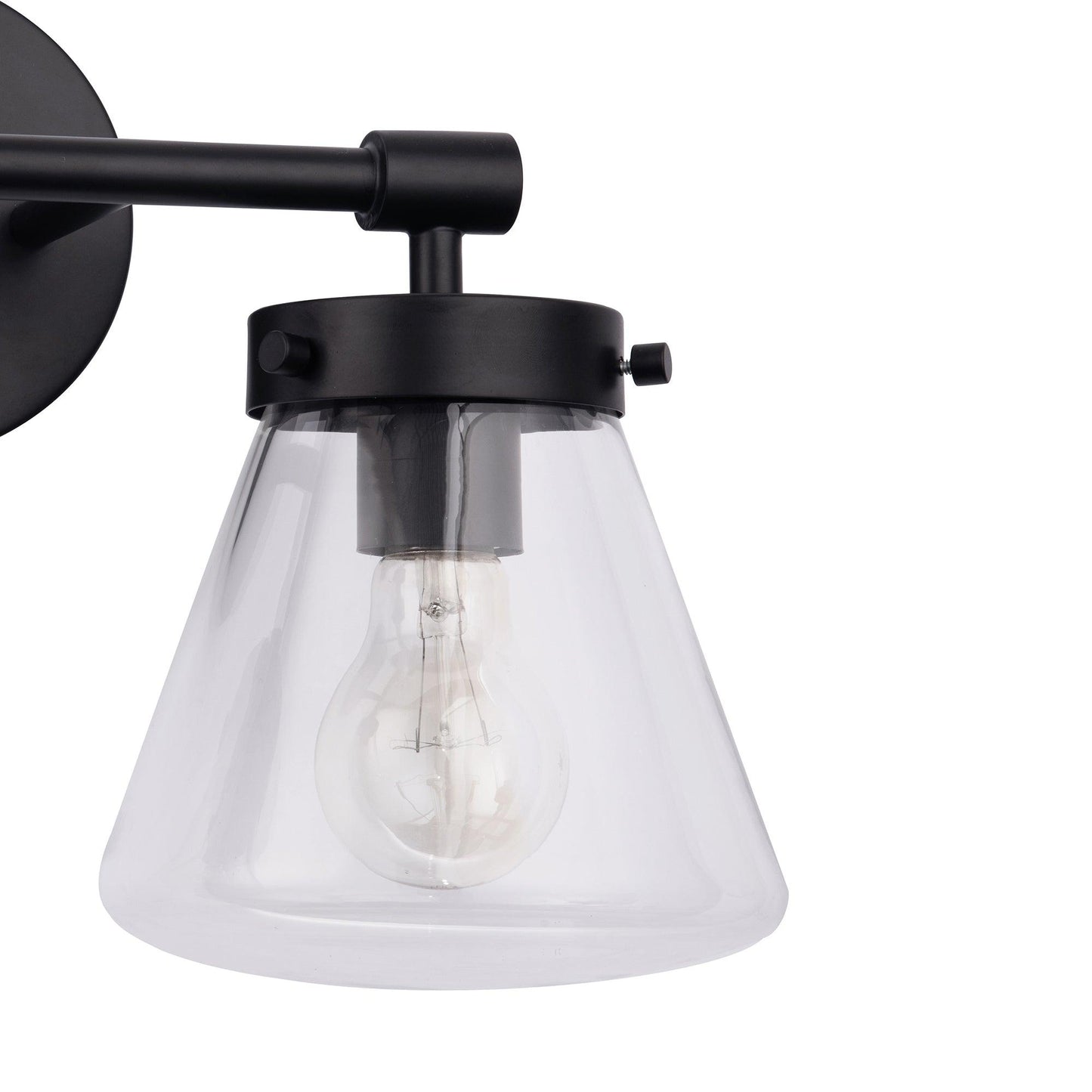 Gleam Modern Farmhouse 2-Light Vanity Light