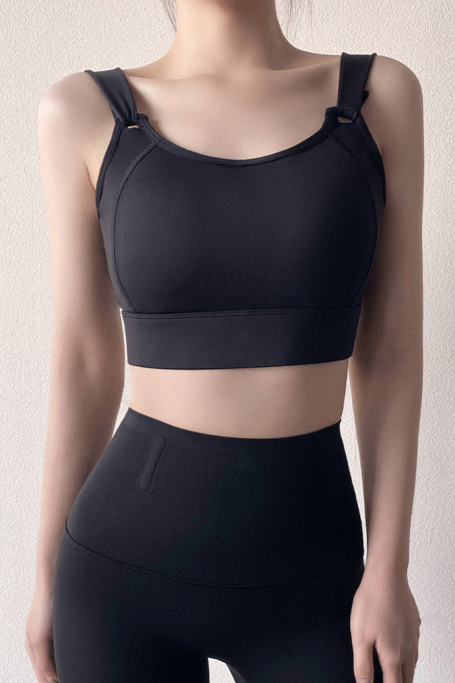 Sports high stretch 3 colors padded velcro yoga vest(size run small)