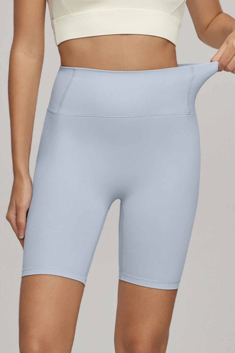 Sports high stretch tight high waist breathable yoga short