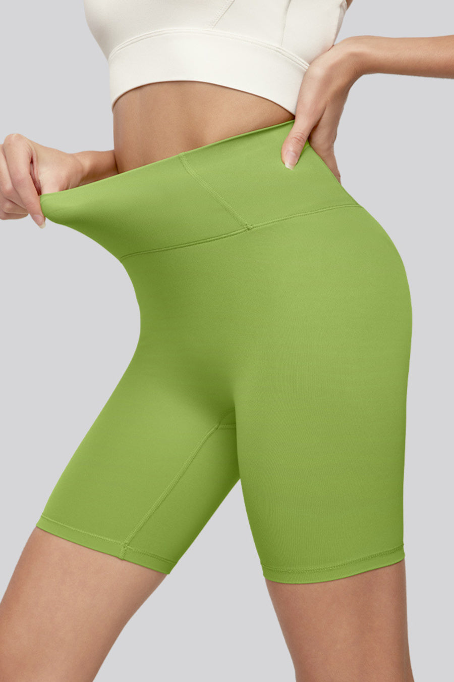 Sports high stretch tight high waist breathable yoga short