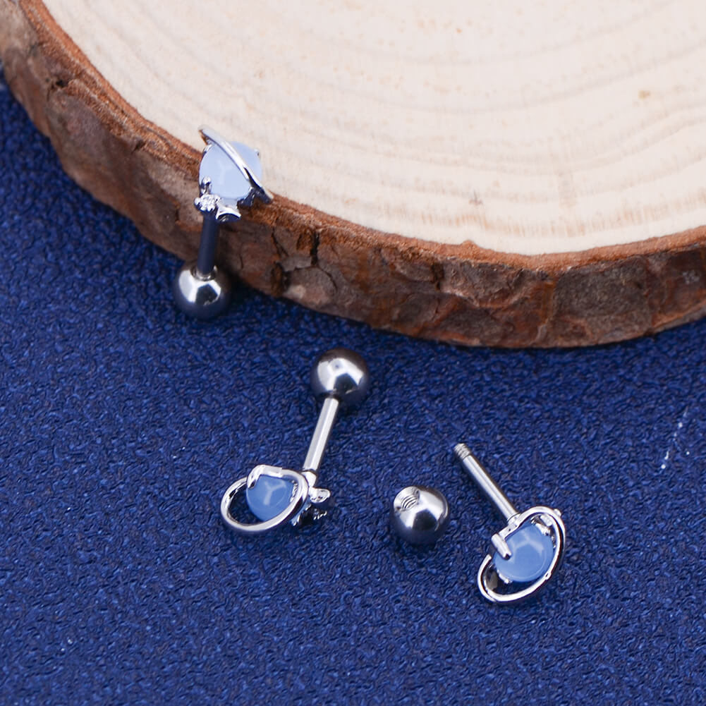 Planet Helix Stud Tragus Stud