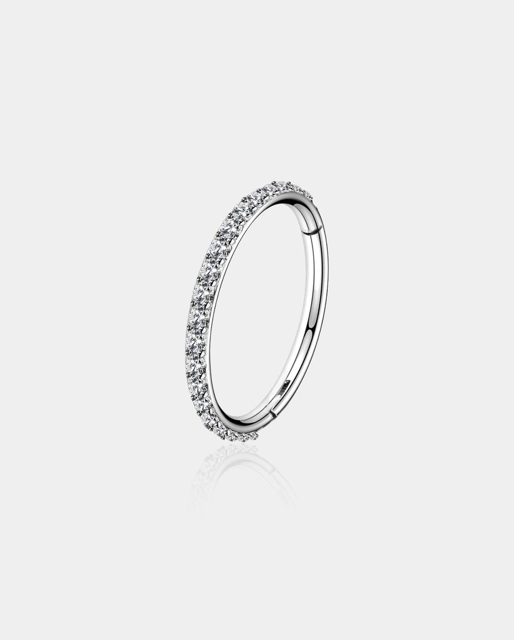 16G CZ Hinged Segment Cartilage Ring