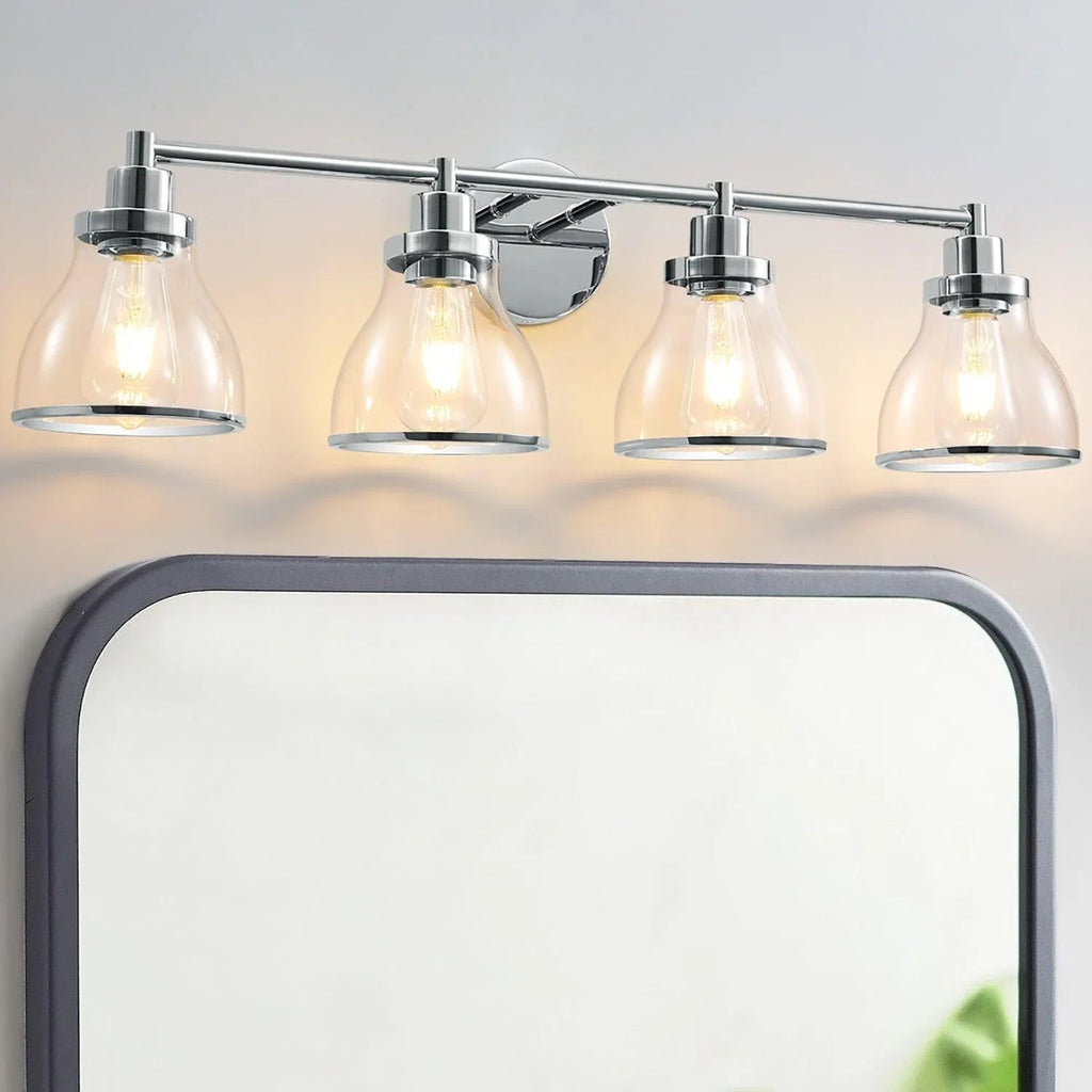 Hermosa Modern 4-Light Bathroom Vanity Light