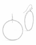 Gold and Silver Dangle Earrings