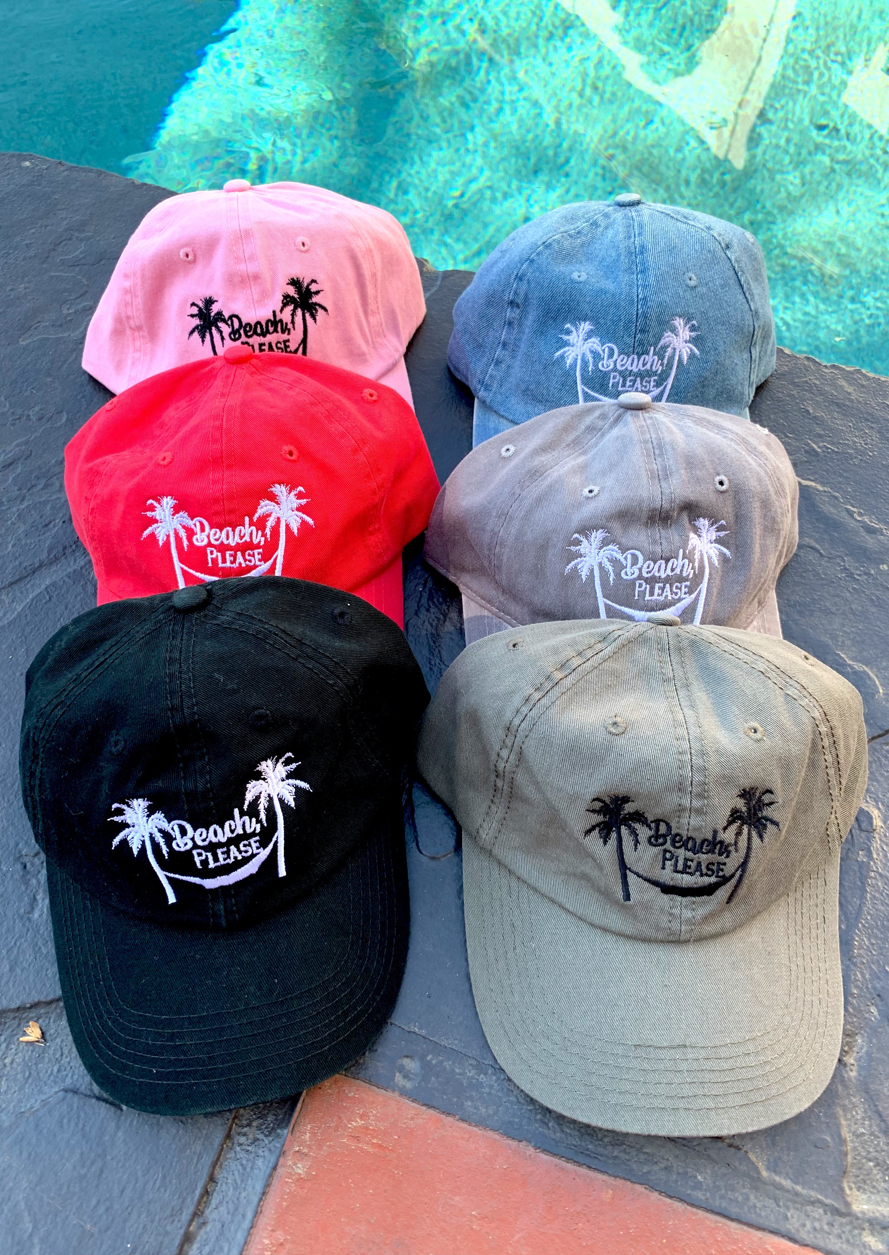 Dad Hat: "Beach Please"