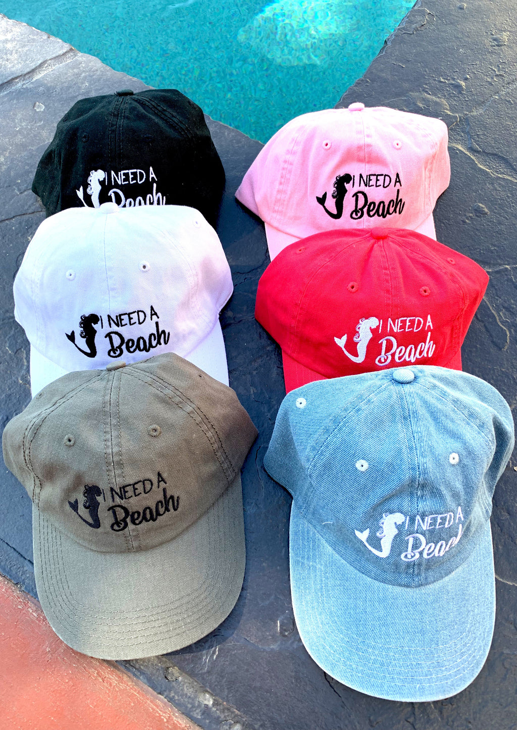 Dad Hat: "I Need a Beach"