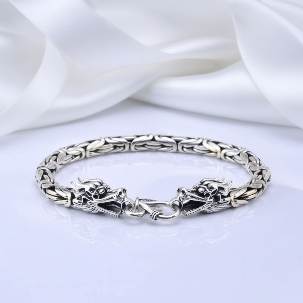 Vintage Dragon Chain Gothic Bracelet