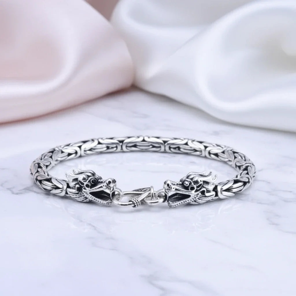 Vintage Dragon Chain Gothic Bracelet