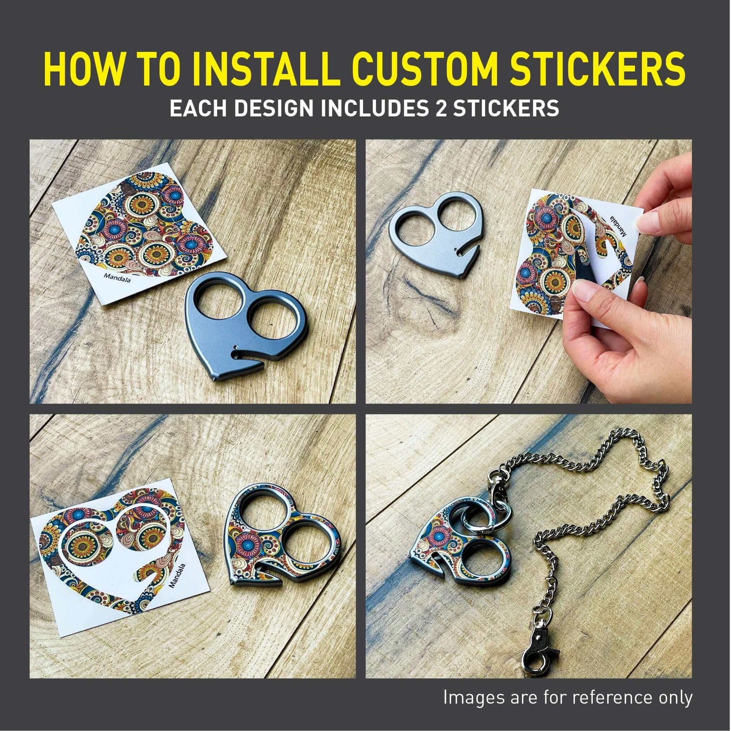 Stinger Sweetheart Self-Defense Keychain, Mini EDC Emergency Tool, Glass Breaker, Seatbelt Cutter, Car Rearview Mirror Pendant Décor