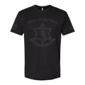 Israel Defense Forces (IDF) Shirt – Patriotic Support Tee (Blackout)