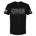 If Trouble Must Come Shirt – Patriotic Christian T-Shirt, Thomas Paine Quote Tee