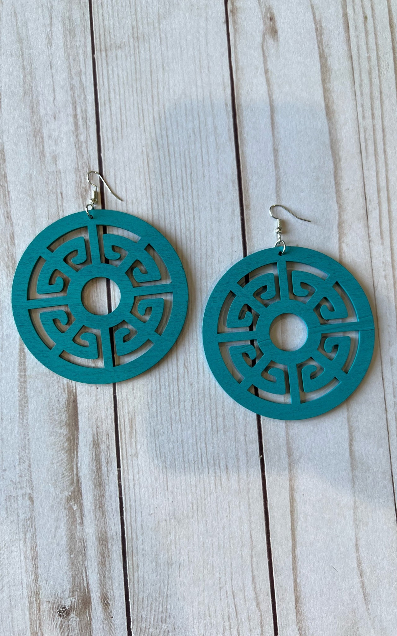 Earring: Oversized Cut Out Earrings
