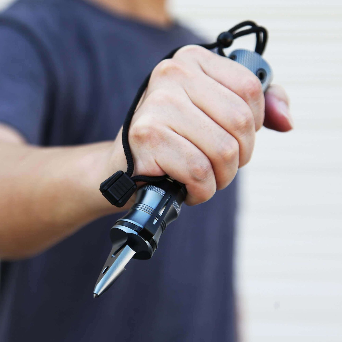 Stinger KET-2 Kubaton Car Emergency Tool with Seat Belt Cutter (XL Edition, Tungsten Grey)