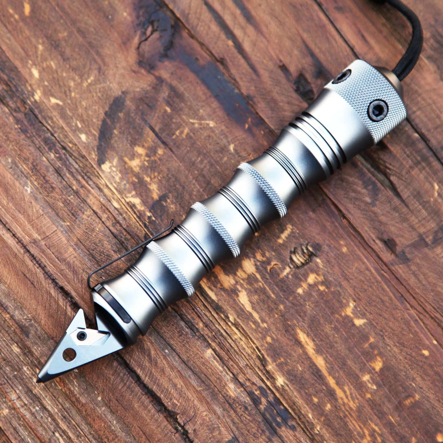 Stinger KET-2 Kubaton Car Emergency Tool with Seat Belt Cutter (XL Edition, Tungsten Grey)