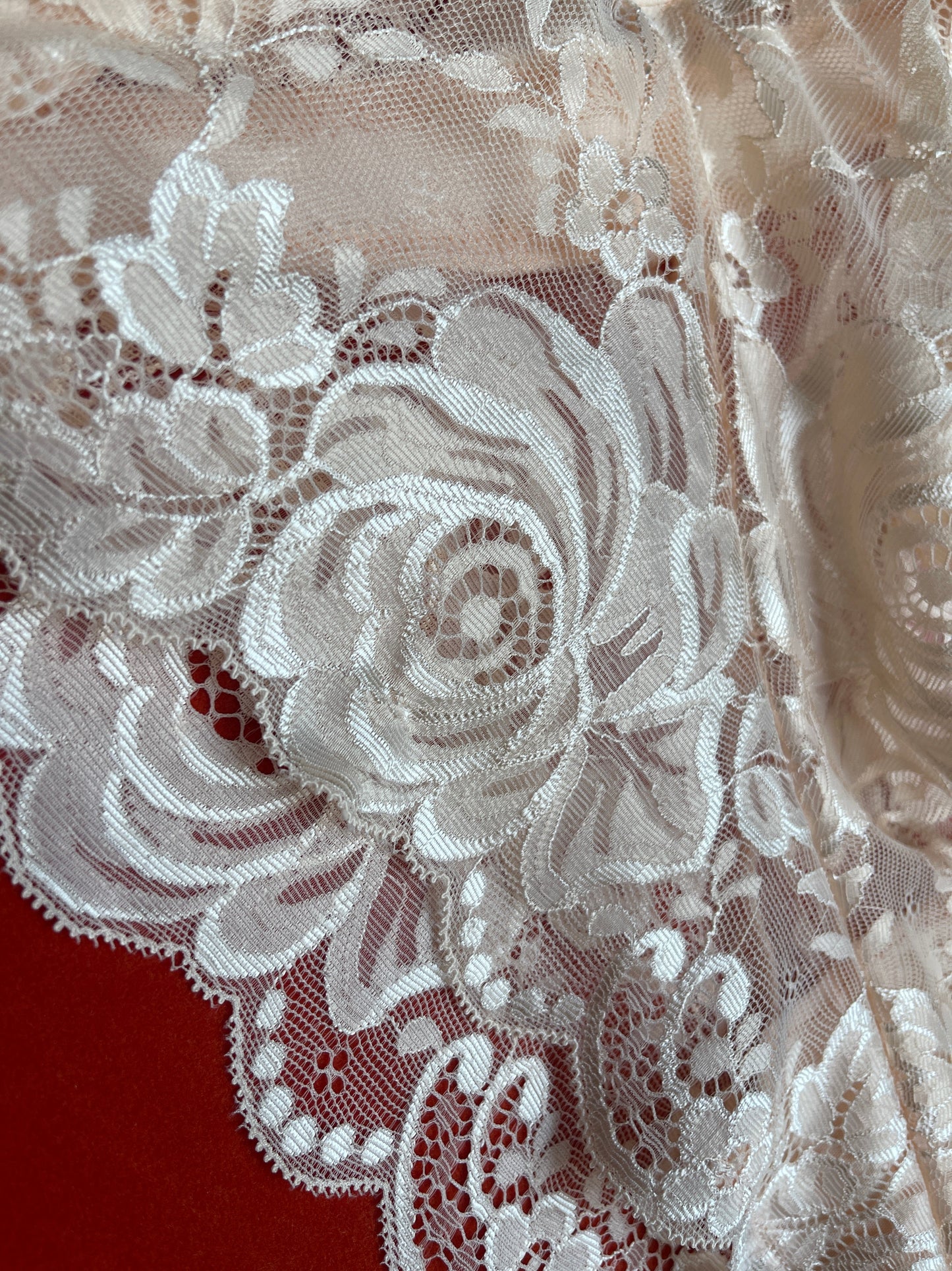 KILO BRAVA WHISPER PEACH LACE - TEDDY