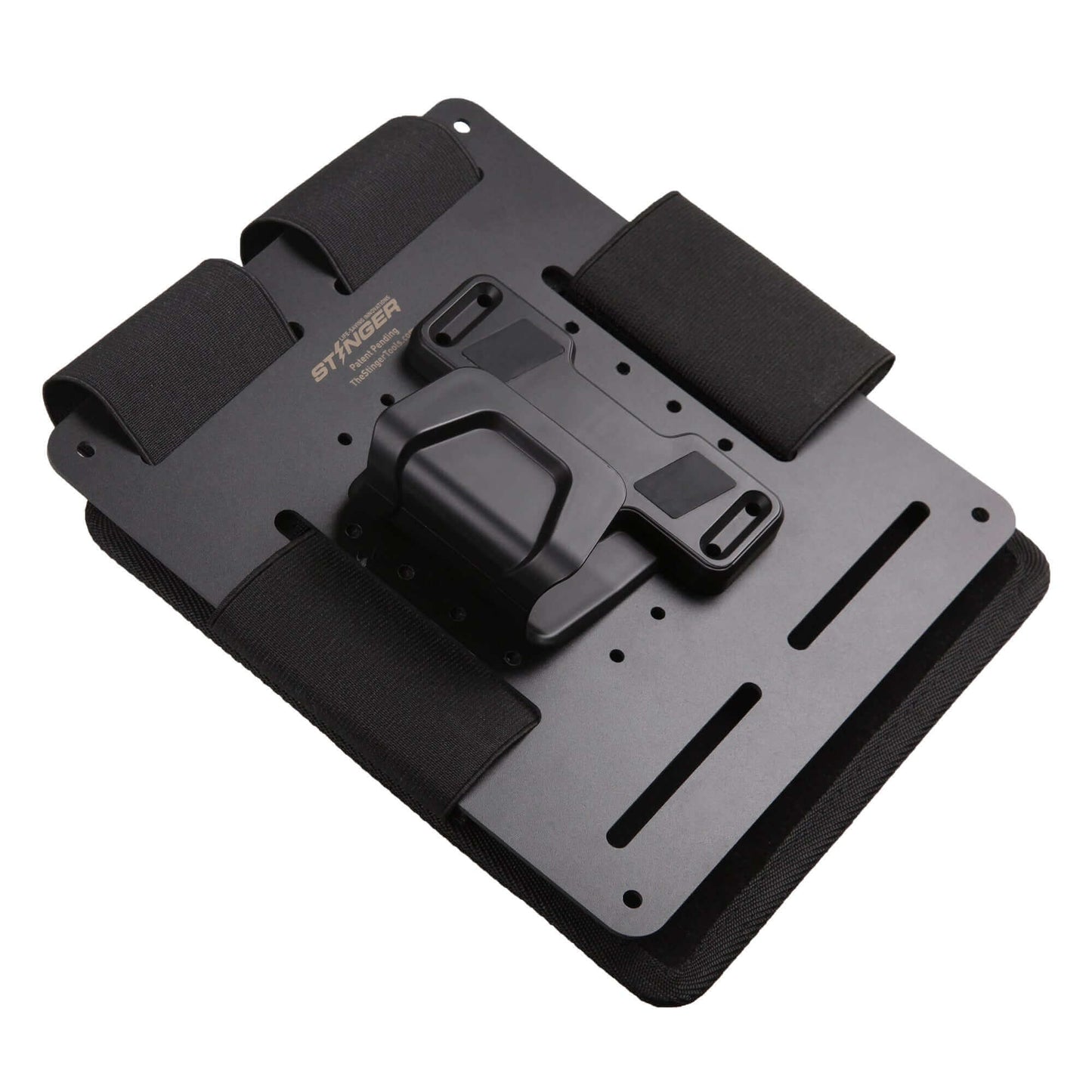 Bedside Magnetic Gun Mount, Bedside Holster with Safety Trigger Guard Protection (Black)