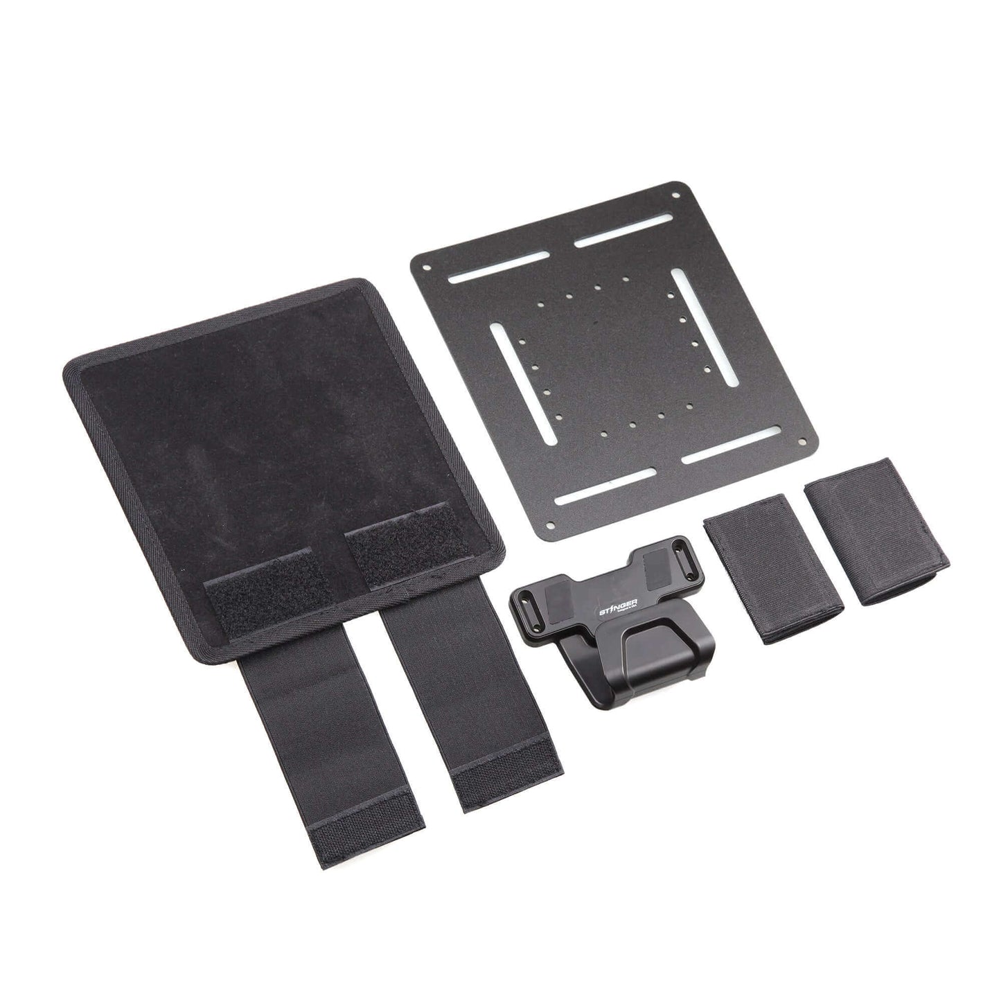 Bedside Magnetic Gun Mount, Bedside Holster with Safety Trigger Guard Protection (USA Flag)