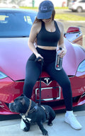 Unlimited: Convertible Sports Bra in Black