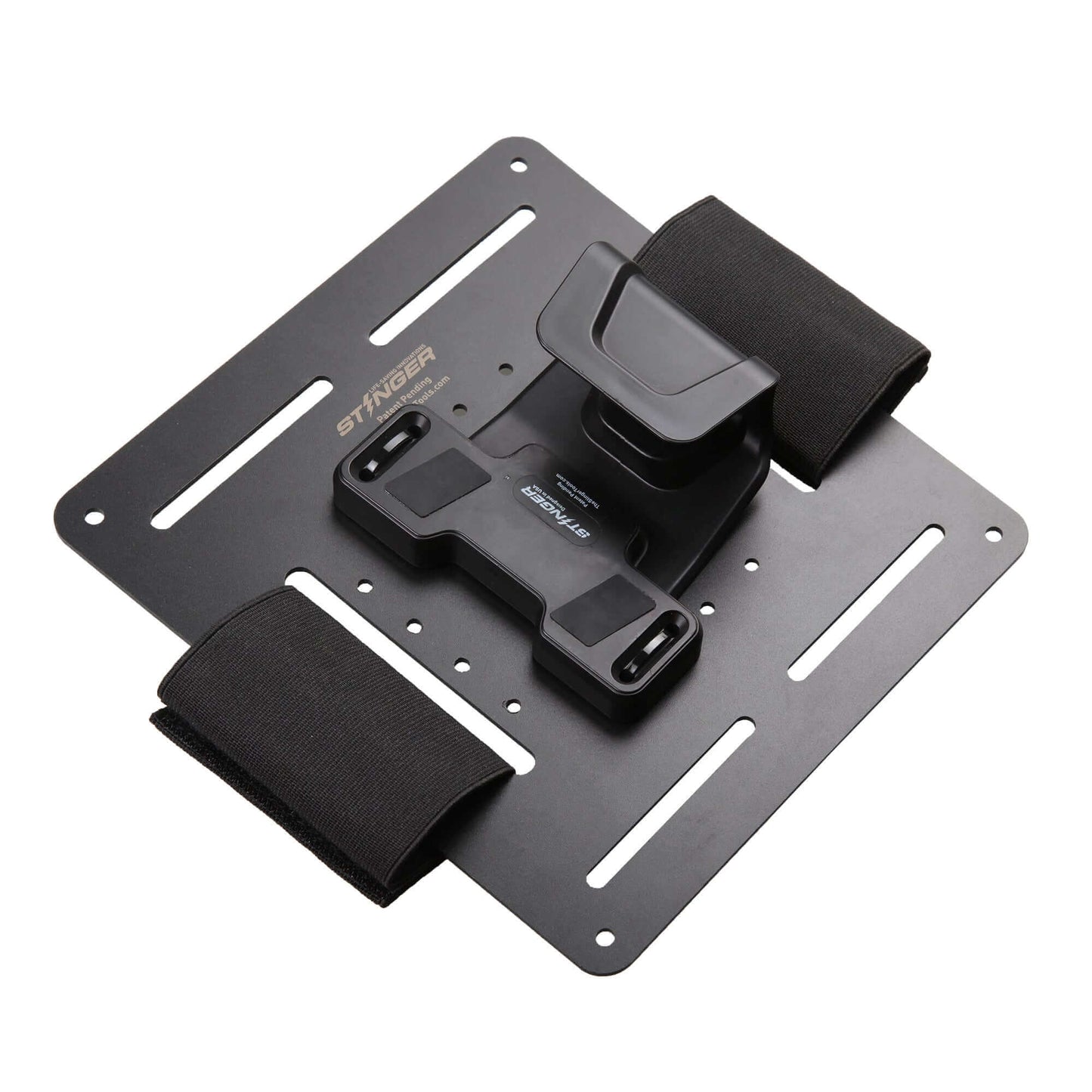 Bedside Magnetic Gun Mount, Bedside Holster with Safety Trigger Guard Protection (Black)