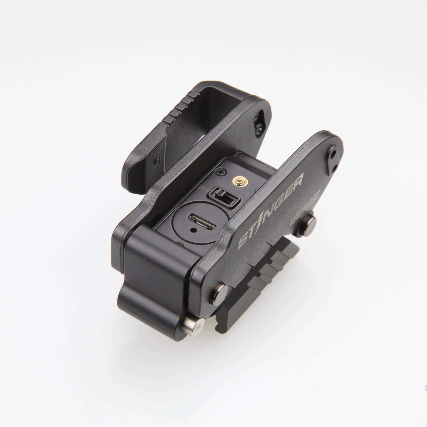 Stinger HL-GL Concealment Laser Sight System: Trigger Guard Protection, Minimalist Carry Holster (Rechargeable GREEN Laser - HDPE Body)