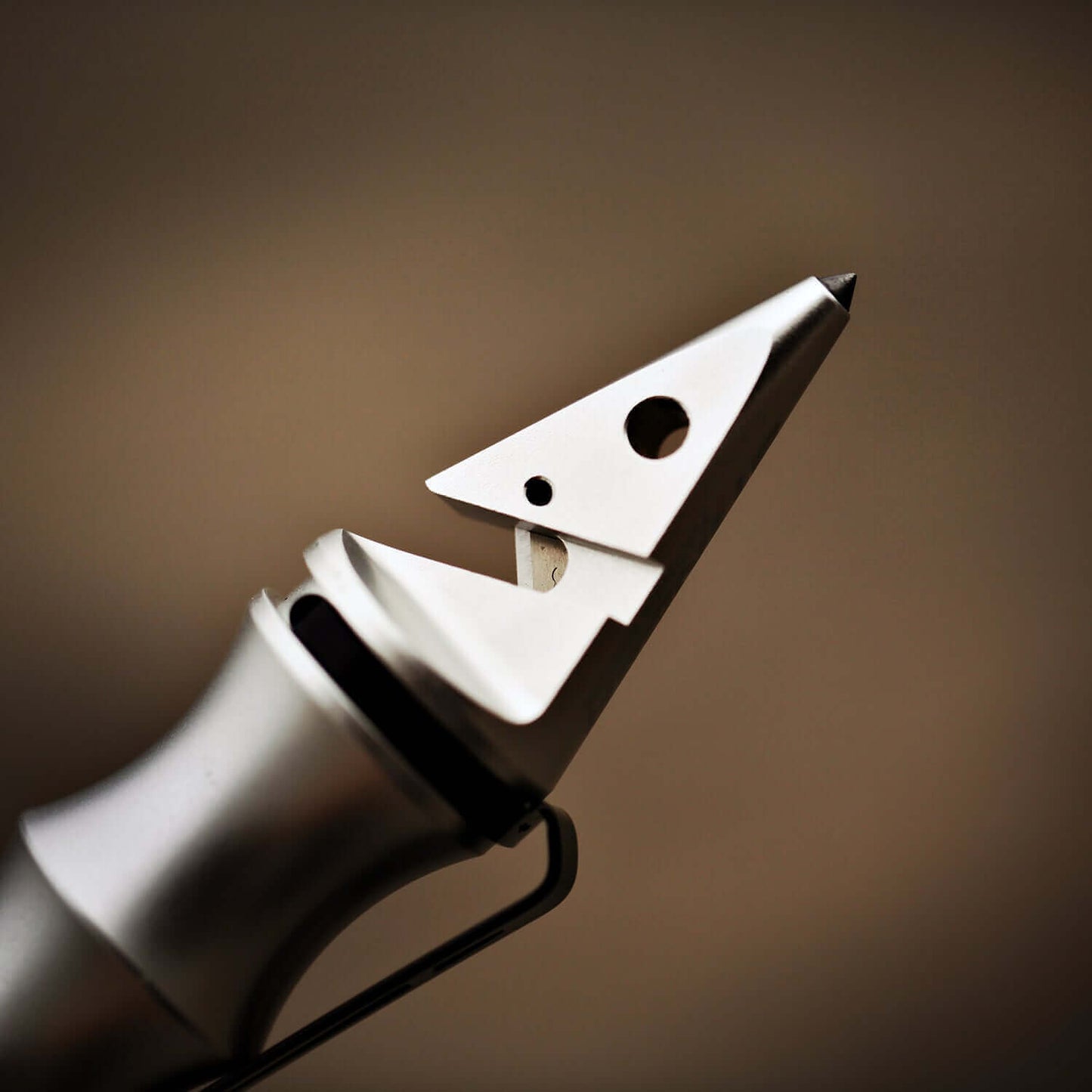 Stinger Whip Car Emergency Tool with Seat Belt Cutter and Window Breaker (Elite Edition, Platinum)