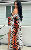 Imani: Maxi Kimono in Tiger
