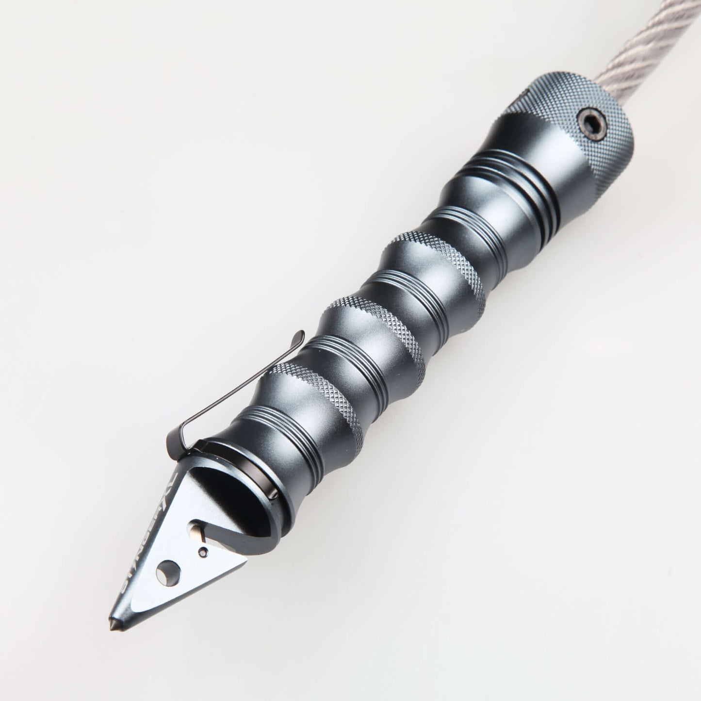 Stinger KET-2 Kubaton Car Emergency Tool with Seat Belt Cutter (XL Edition, Tungsten Grey)