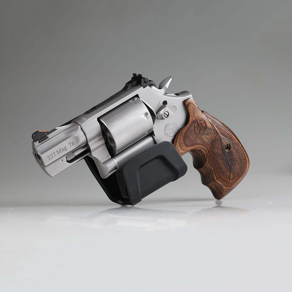 Stinger Magnetic Gun Mount w/ Safety Trigger Guard Protection, w/ Sticky Pad Non-Drill Solution (Black 2-Pack)