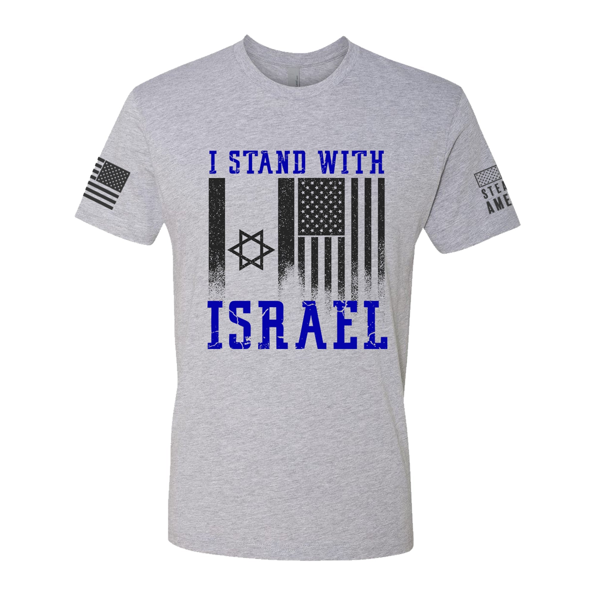 I Stand With Israel Shirt – Patriotic Faith Tee, Support Israel T-Shirt