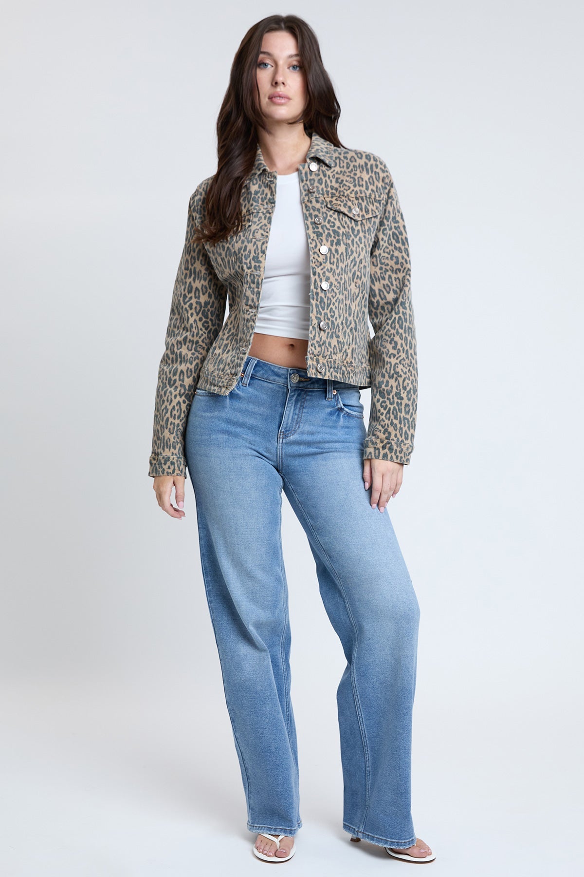 Women's Bull Denim Mid Length Jacket