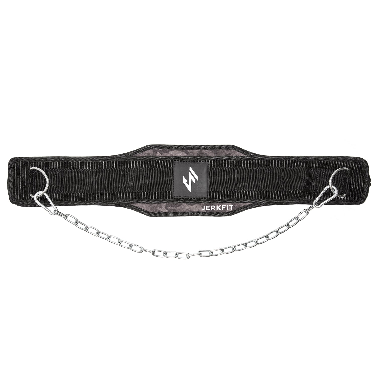 JerkFit Black Camo Dip Belt for weightlifting