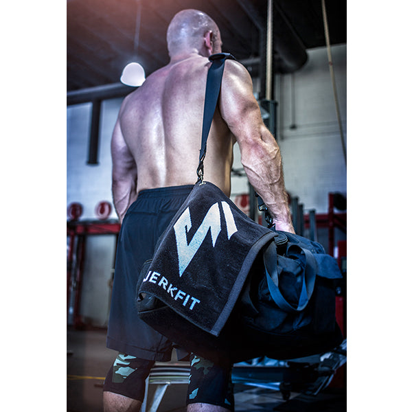 Compact athletic workout towel by JerkFit