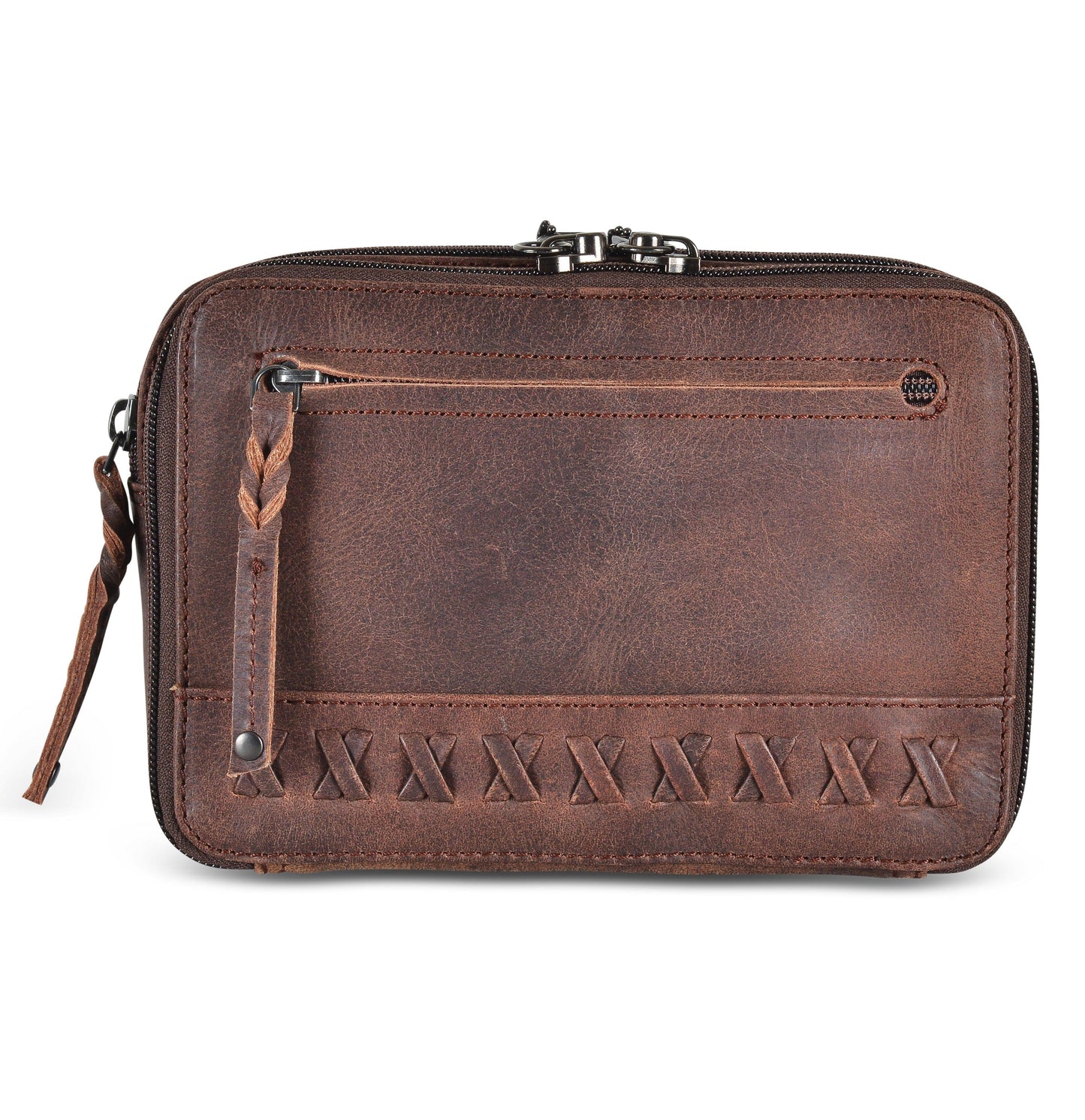Concealed Carry Kailey Leather Fanny Pack/Sling by Lady Conceal