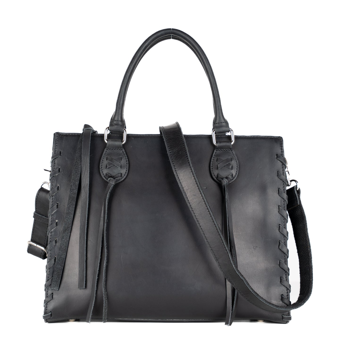 Concealed Carry Emma Leather Satchel by Lady Conceal