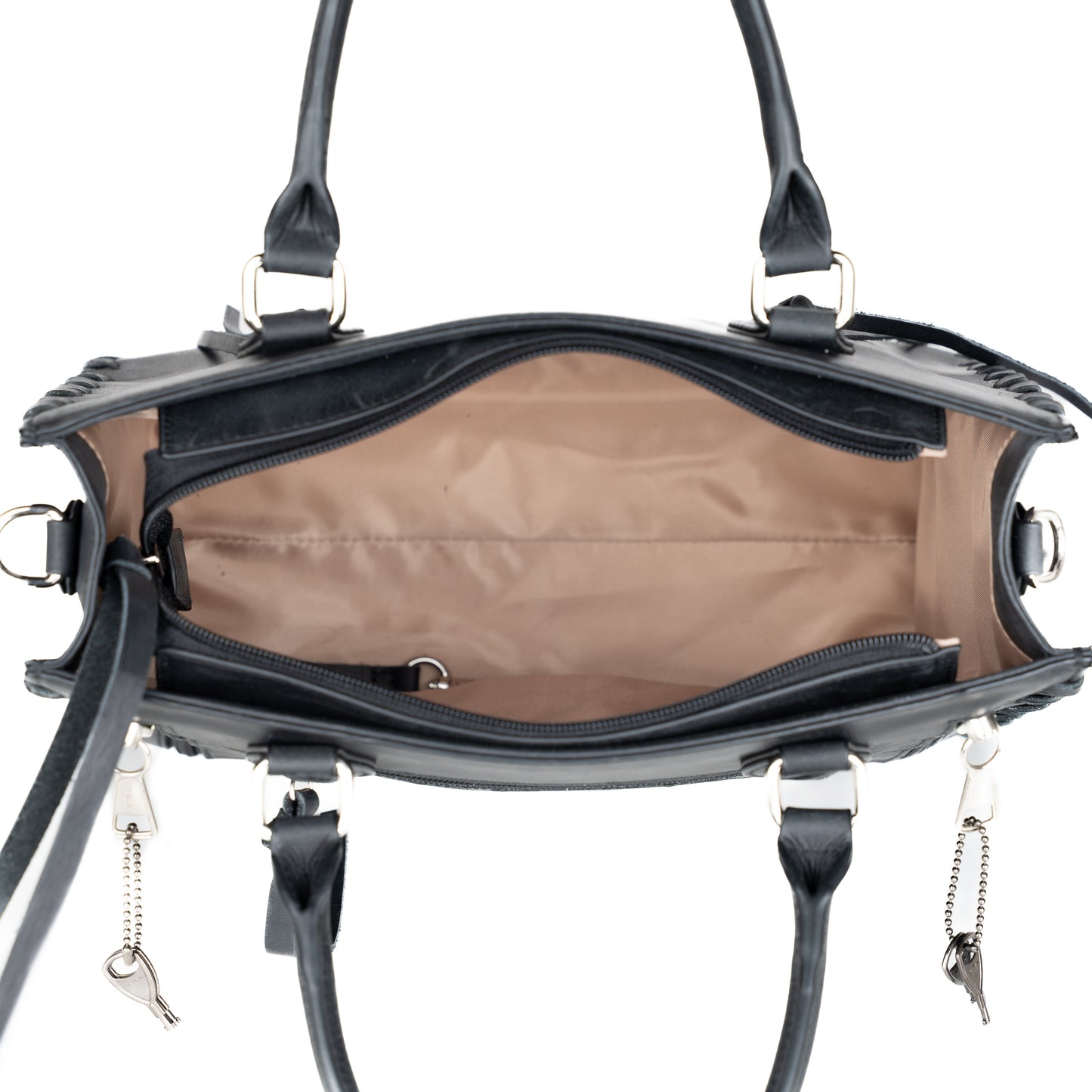 Concealed Carry Emma Leather Satchel by Lady Conceal