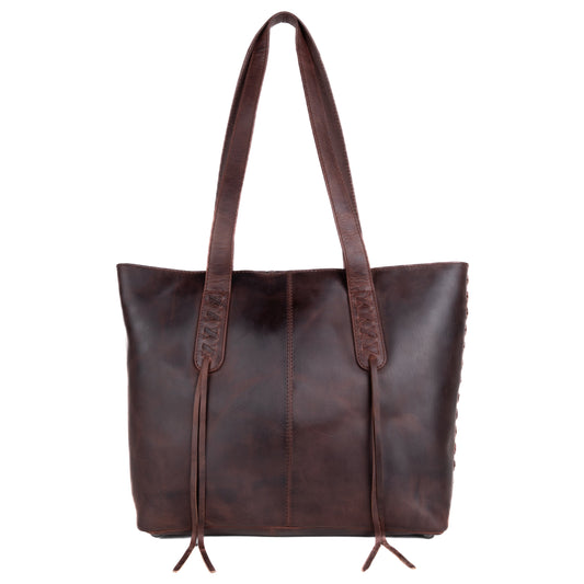 Concealed Carry Norah Leather Tote by Lady Conceal