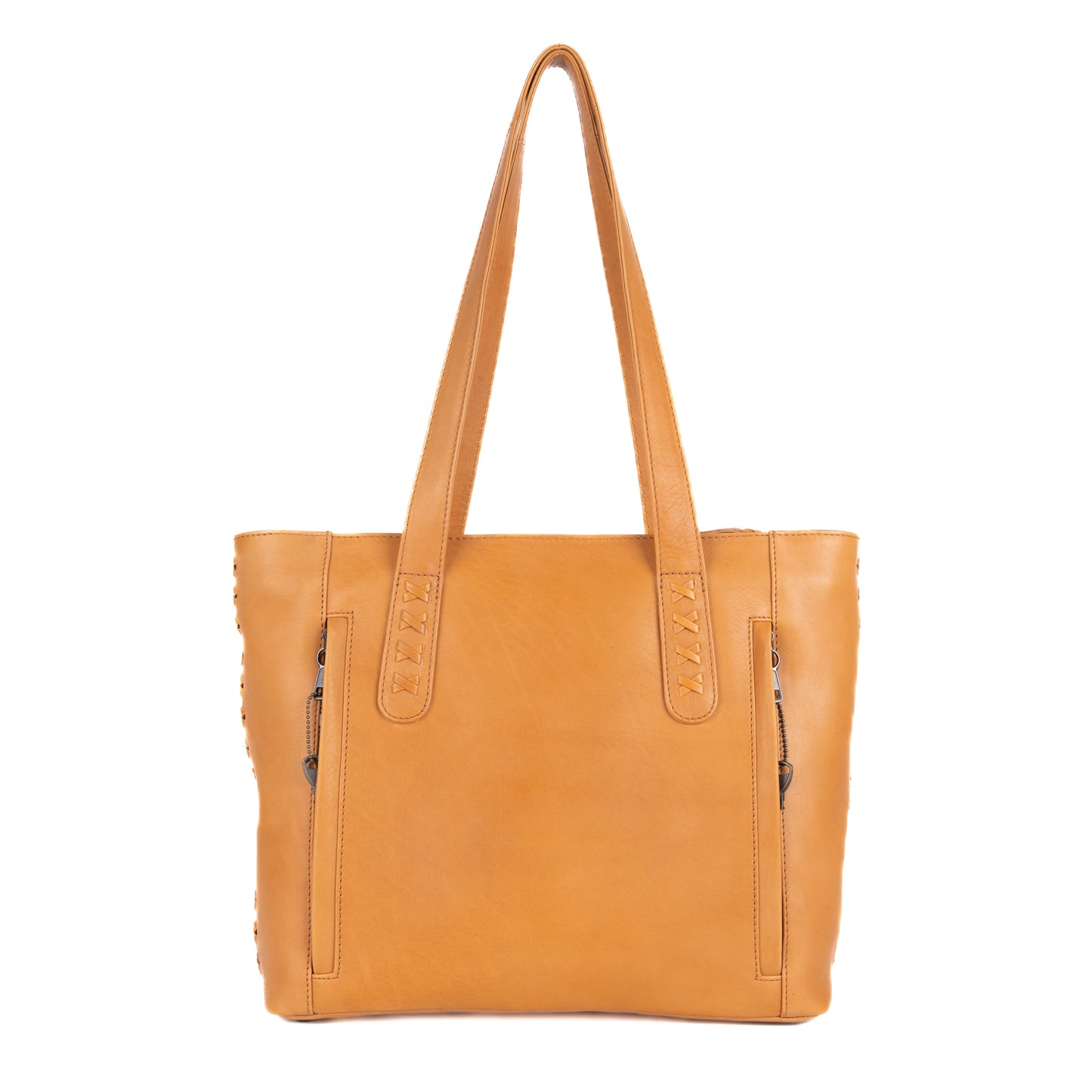 Concealed Carry Reagan Medium Leather Tote by Lady Conceal