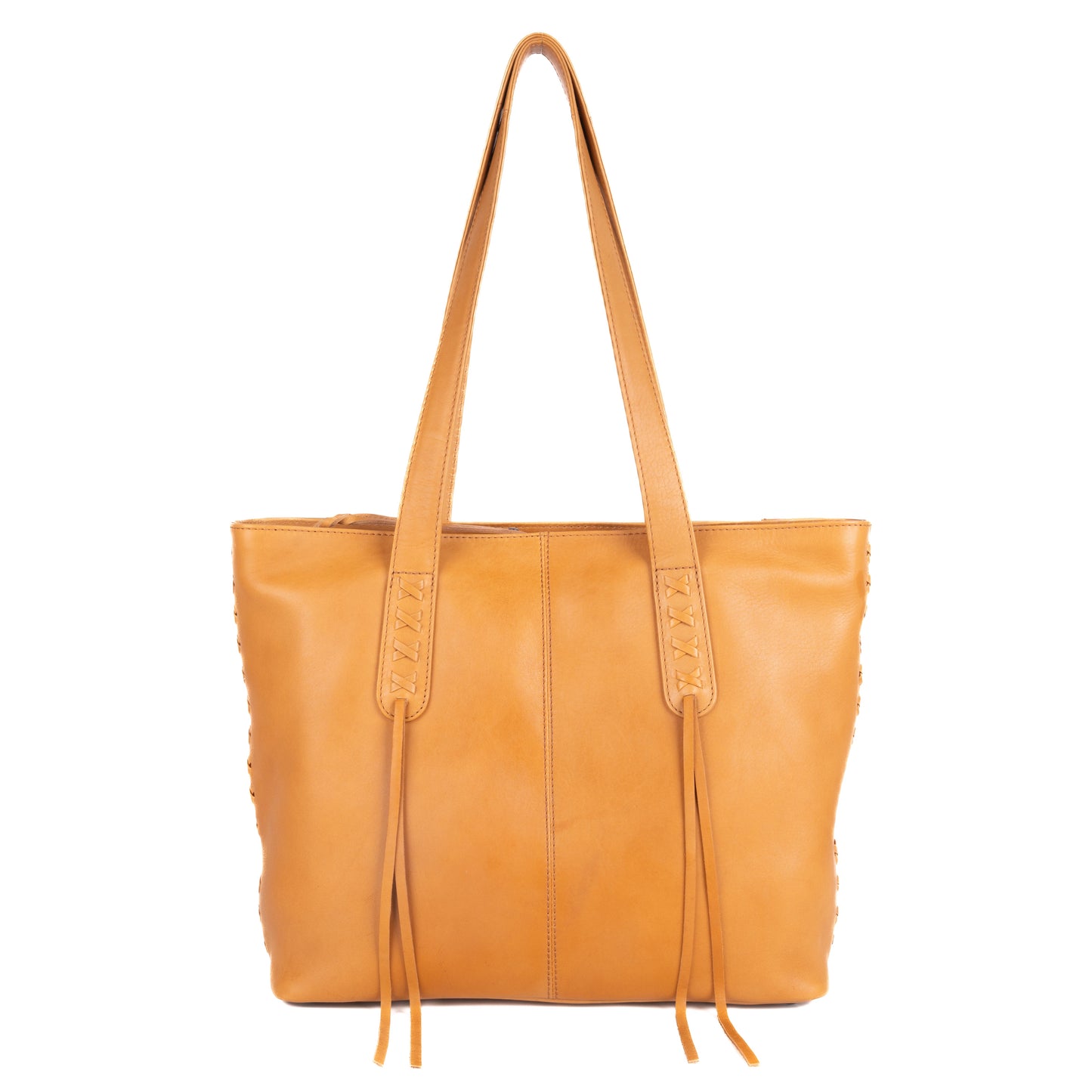 Concealed Carry Reagan Medium Leather Tote by Lady Conceal