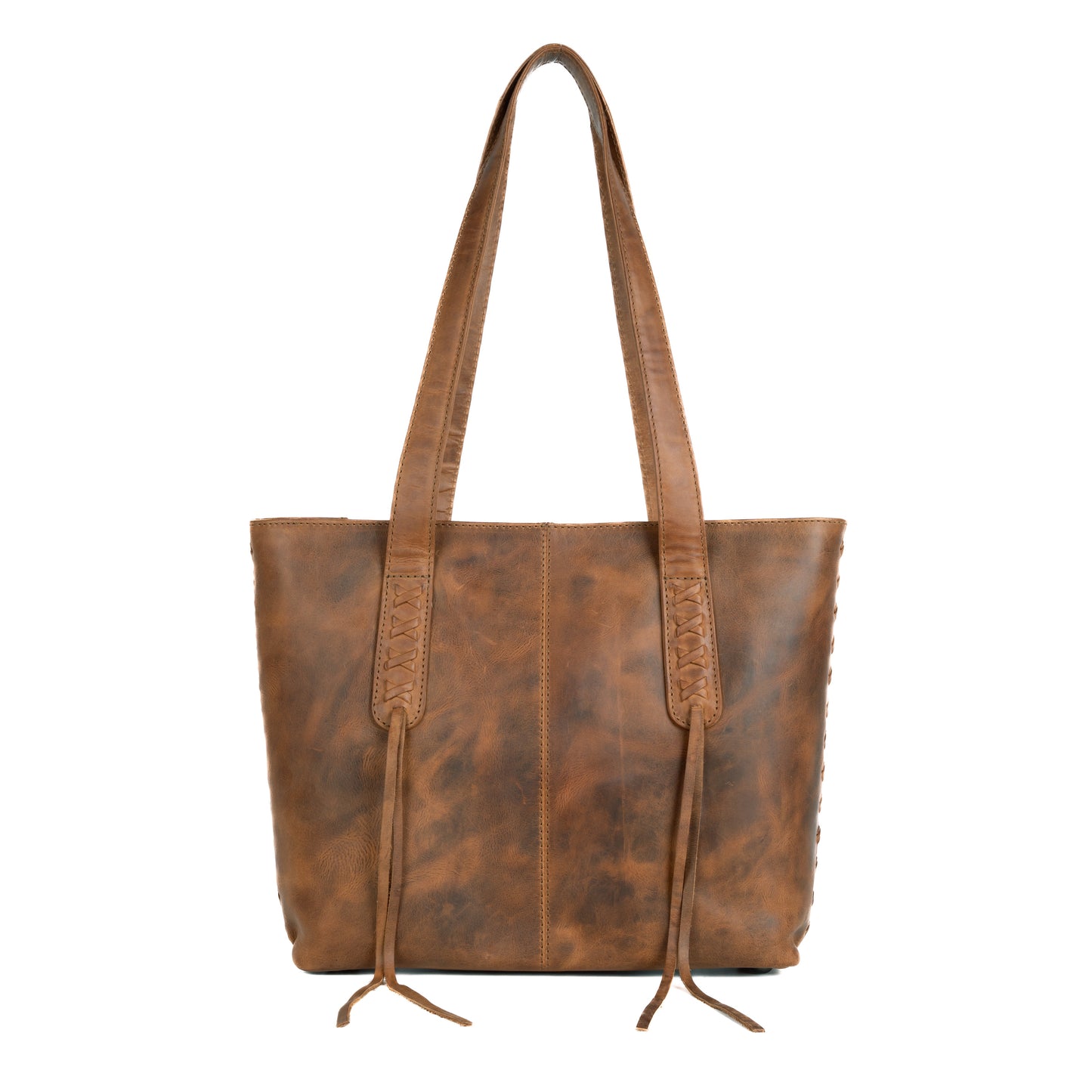 Concealed Carry Reagan Medium Leather Tote by Lady Conceal