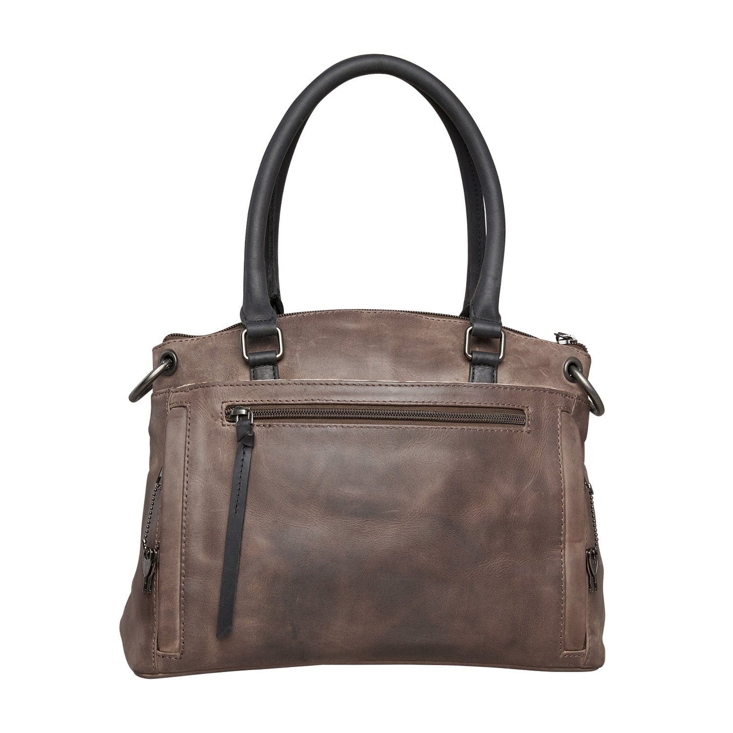 Concealed Carry Whitely Leather Satchel by Lady Conceal