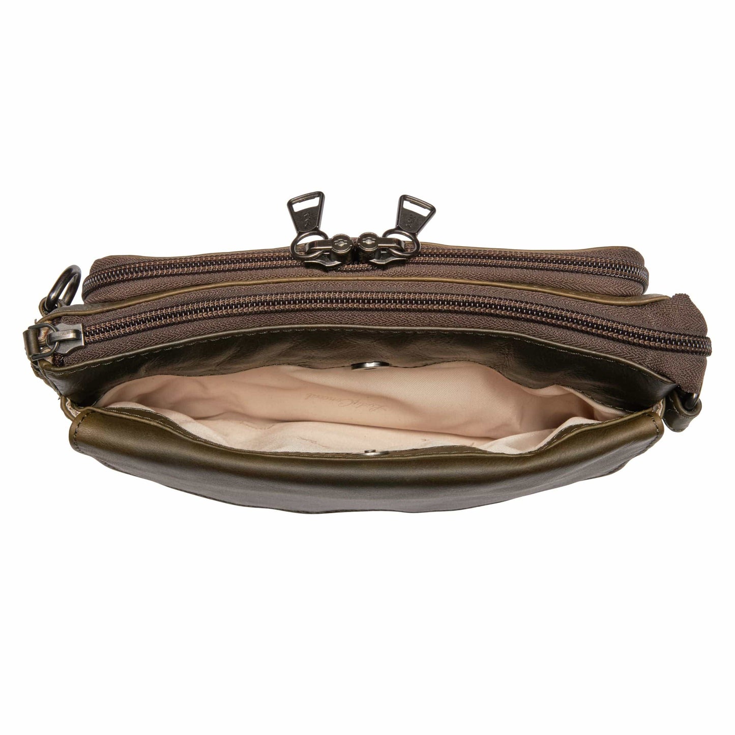 Concealed Carry Natasha Leather Crossbody by Lady Conceal