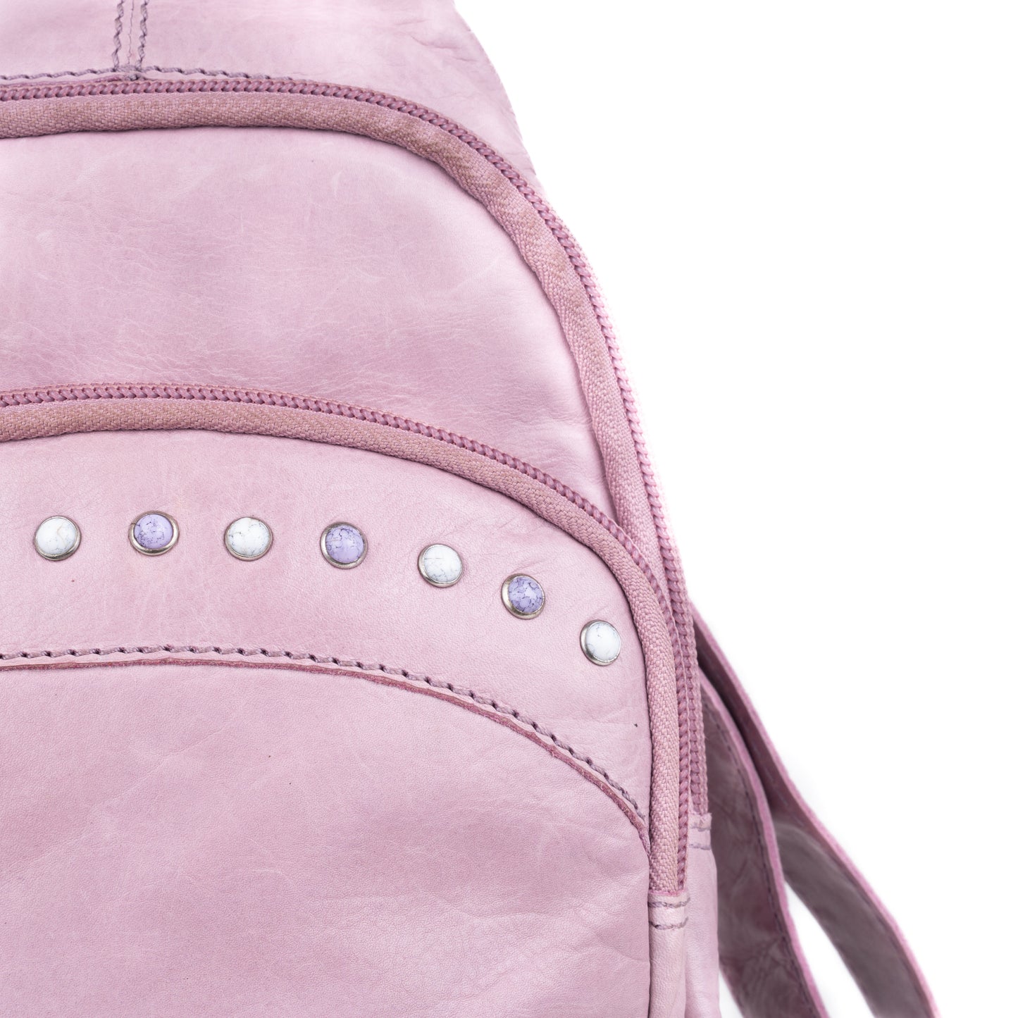 Concealed Carry Haven Sling Leather Backpack by Lady Conceal