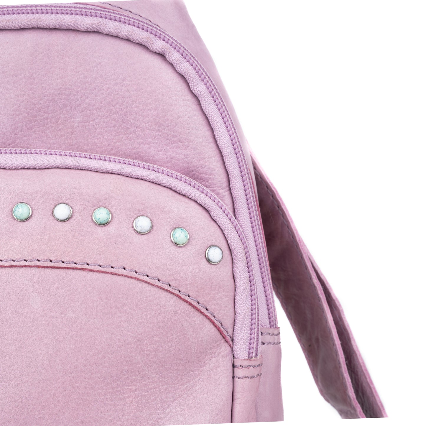 Concealed Carry Haven Sling Leather Backpack by Lady Conceal