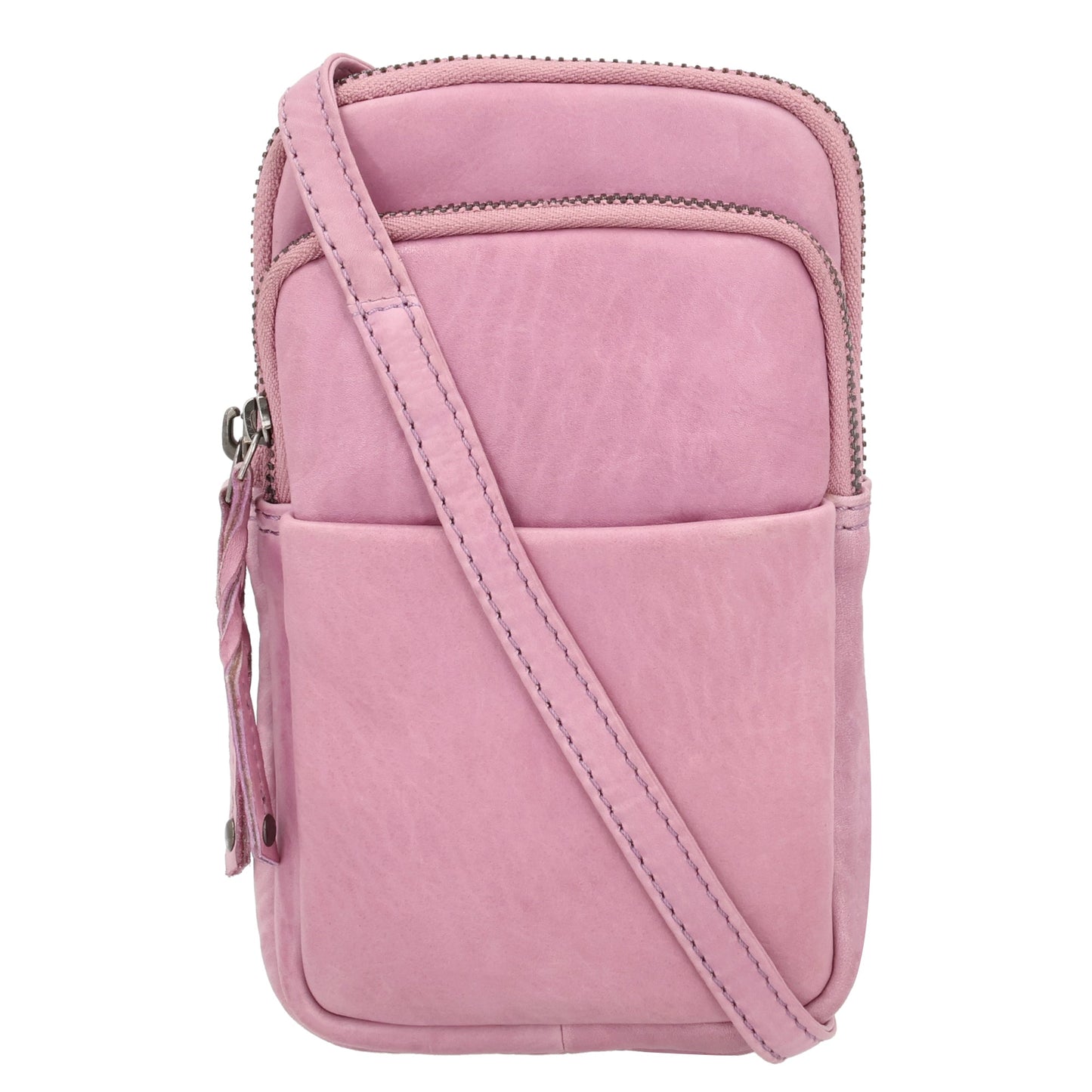 Shay Leather RFID Crossbody by Lady Conceal for Tasers and Pepper Spray
